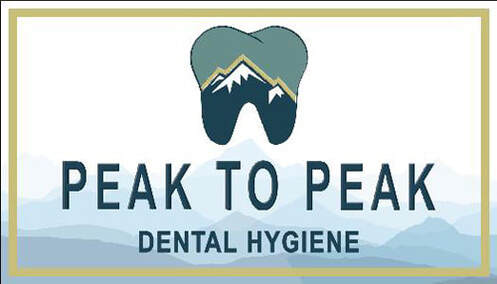 peak to peak dental hygiene logo